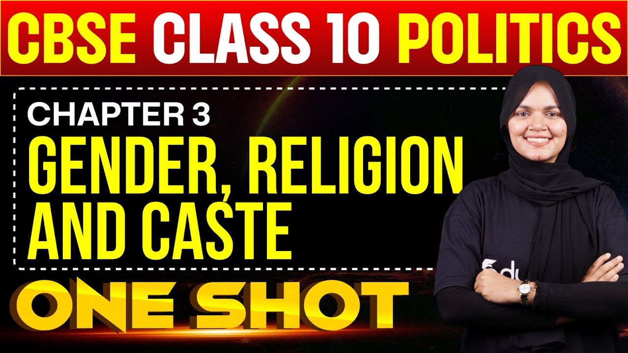 Gender, Religion and Caste | One Shot | Class 10 Cbse | Politics Chapter 3 | Super Saturday Eduport