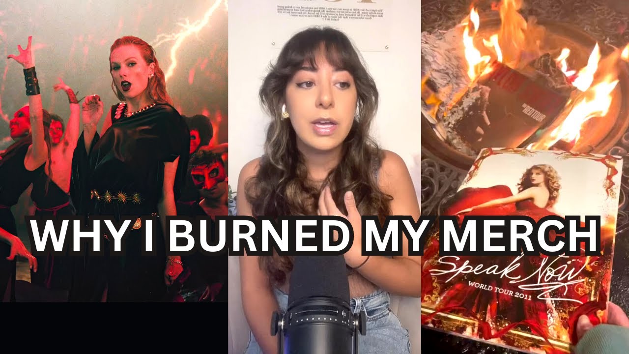 Why I Burned All My Taylor Swift Merch