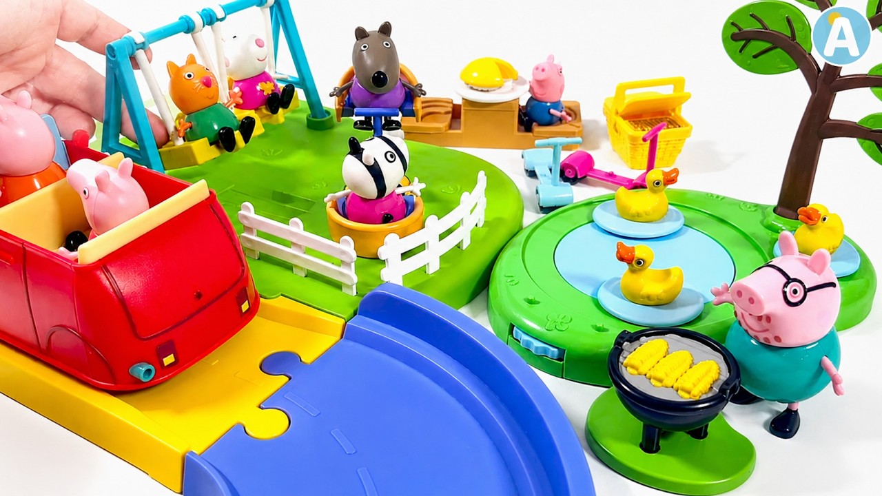 Peppa Pig Toy Videos, Peppa Pig Toy Set | Toddler Videos, Peppa Pig Toys, Toy Videos