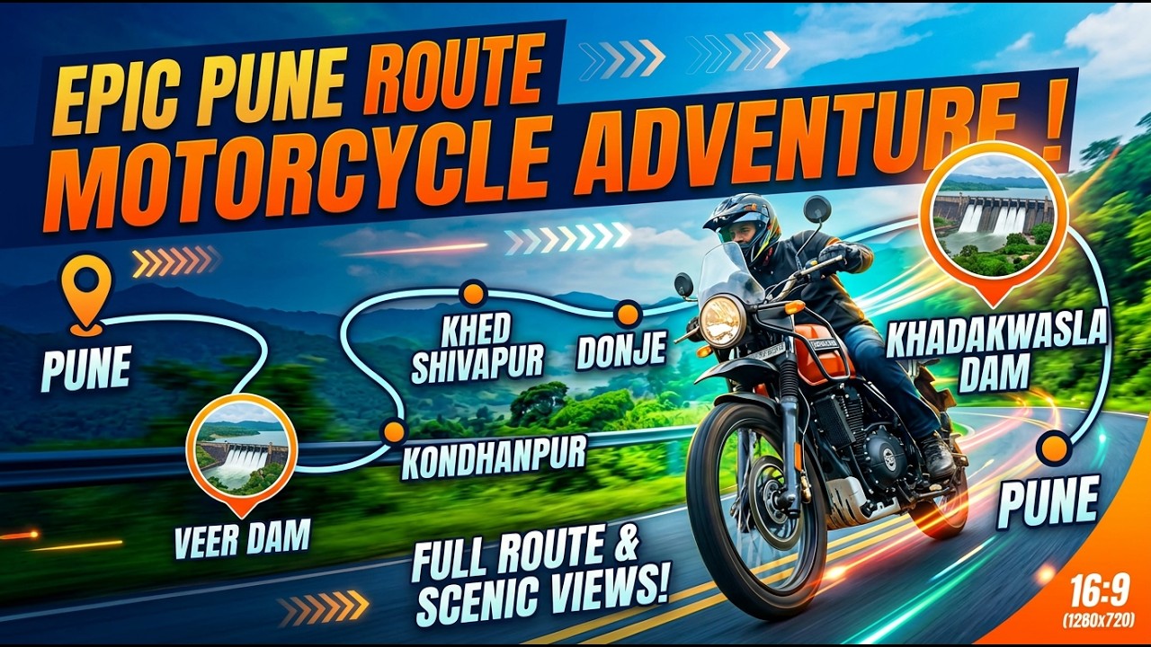 Soul Machine Riders Explore Pune’s Scenic Route | #soulmachineriders #pune #dam