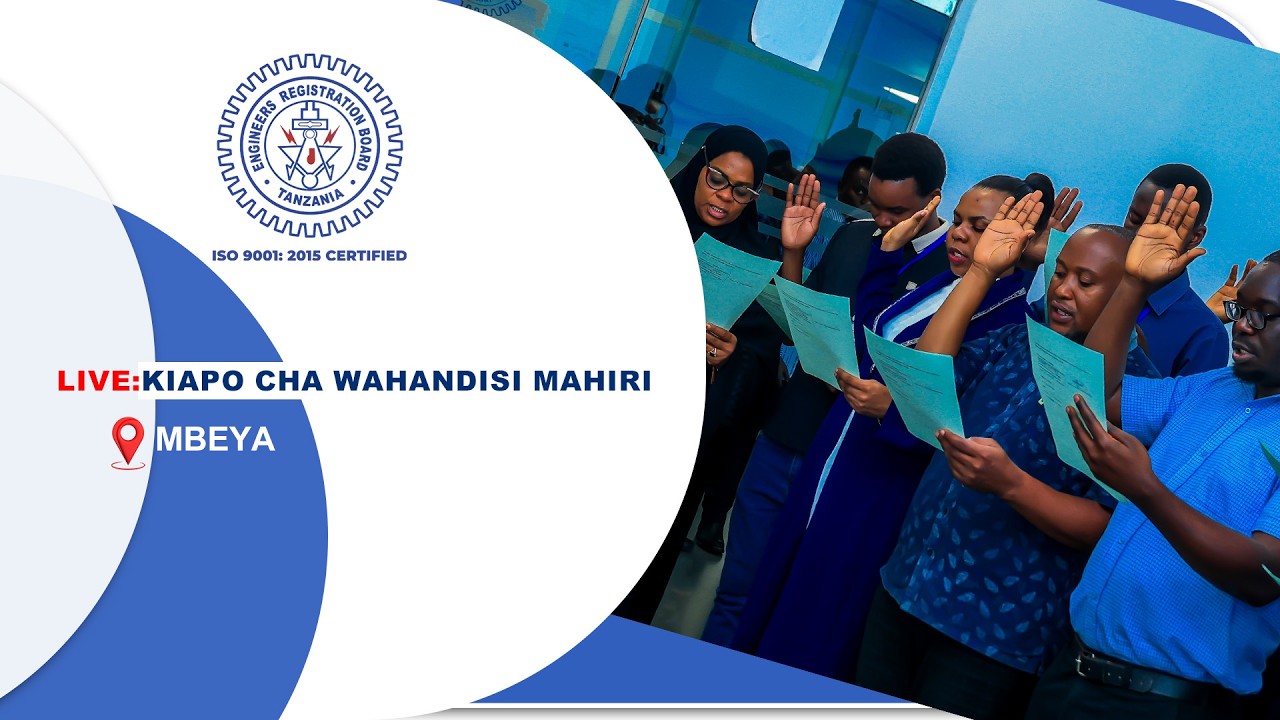 MKUU WA WILAYA YA RUNGWE ASHUHUDIA WAHANDISI 54 WAKILA KIAPO CHA UTII