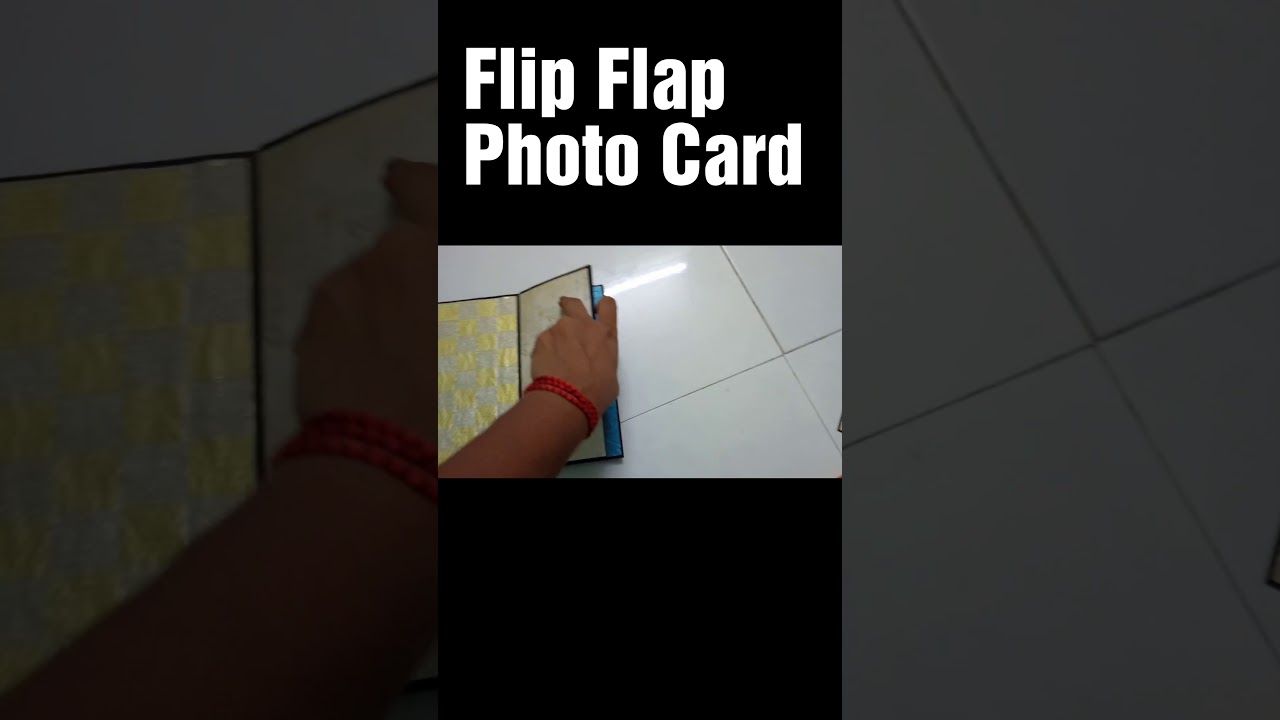 Flip Flap Photo Card