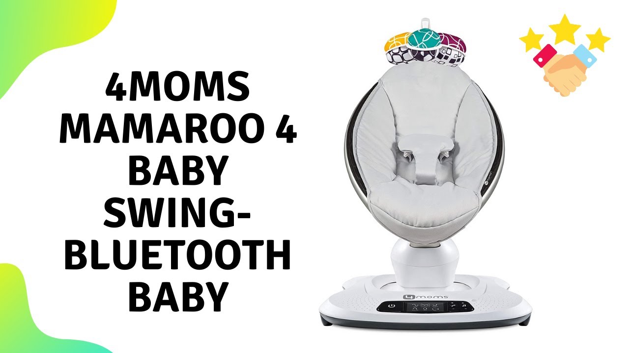 4moms mamaRoo 4 Baby Swing- Bluetooth Baby Rocker with 5 Unique Motions- Smooth Overview