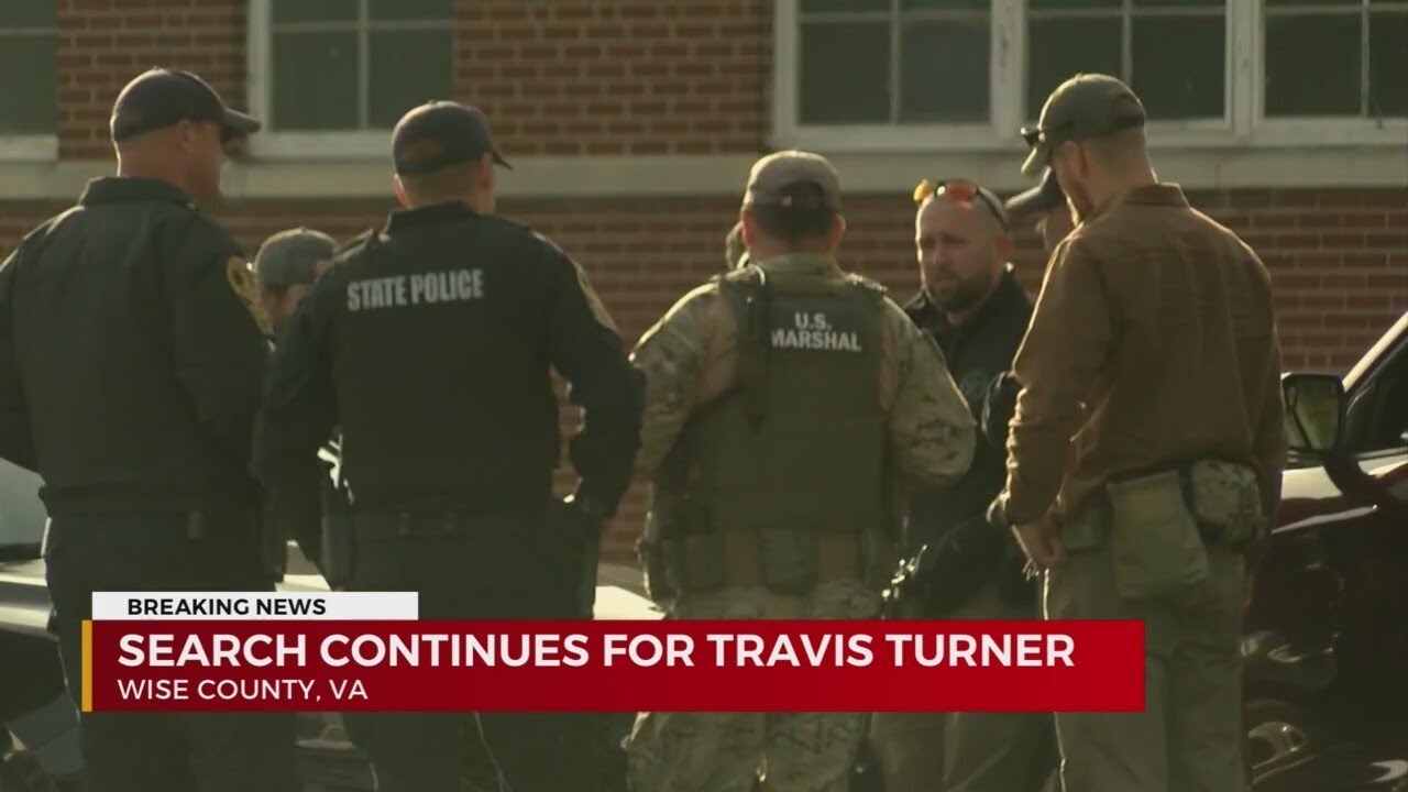 U.S. Marshals, Virginia State Police gather at former Appalachia High School