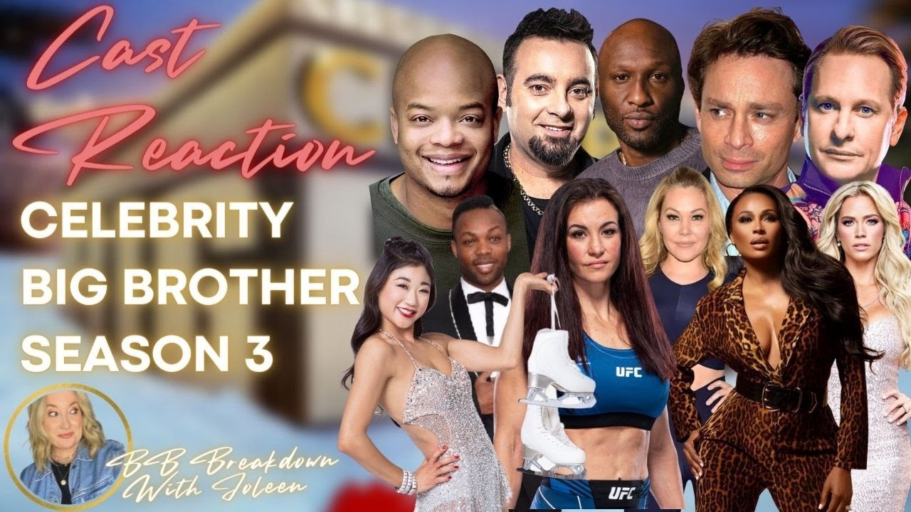 Celebrity Big Brother Season 3 CAST REVEAL AND REACTION | #CBBUS3