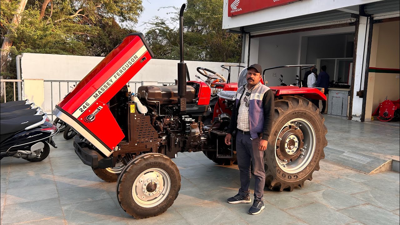 Massey Ferguson 246 Dynatrack Features | Massey Dynatrack | Farming Yatra 