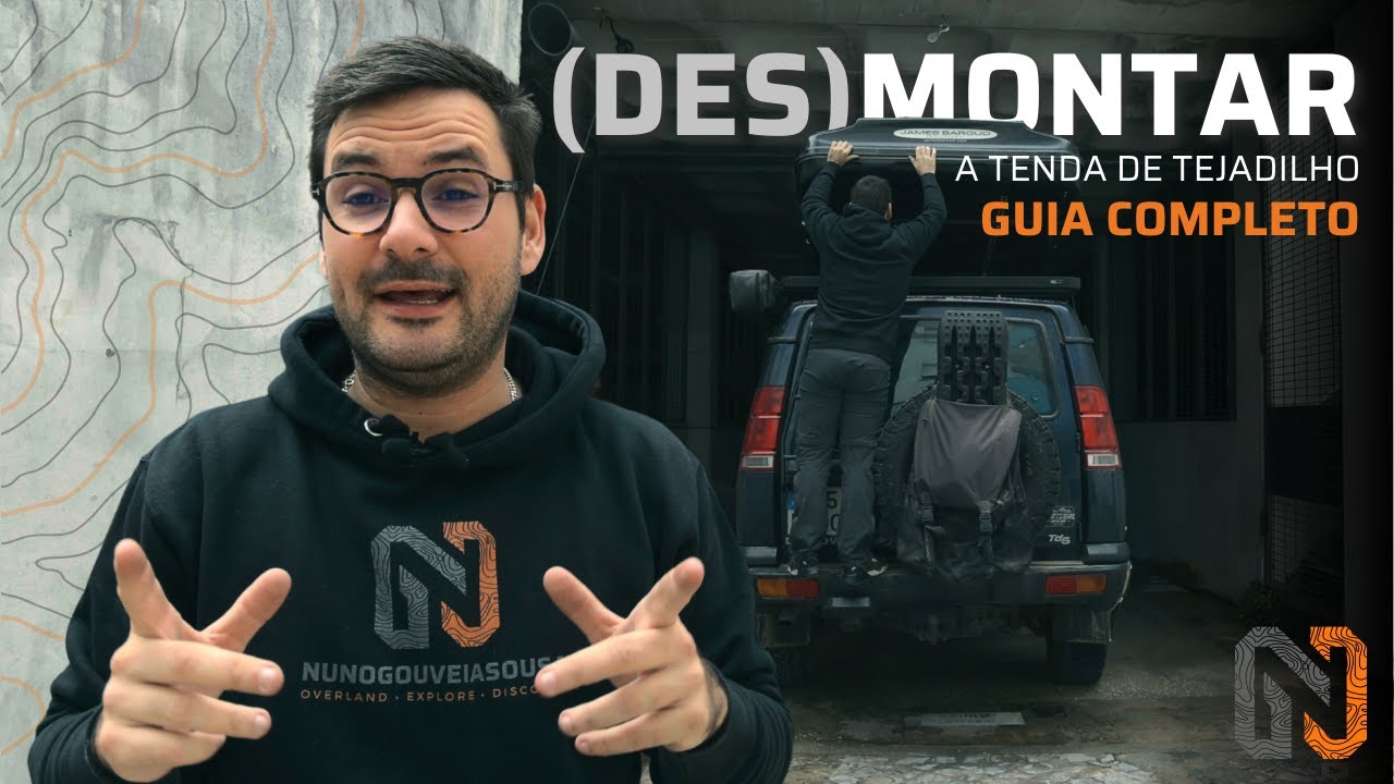 Não usas esta técnica para (des)montar a tenda de tejadilho James Baroud no teu jipe? Estás a perder