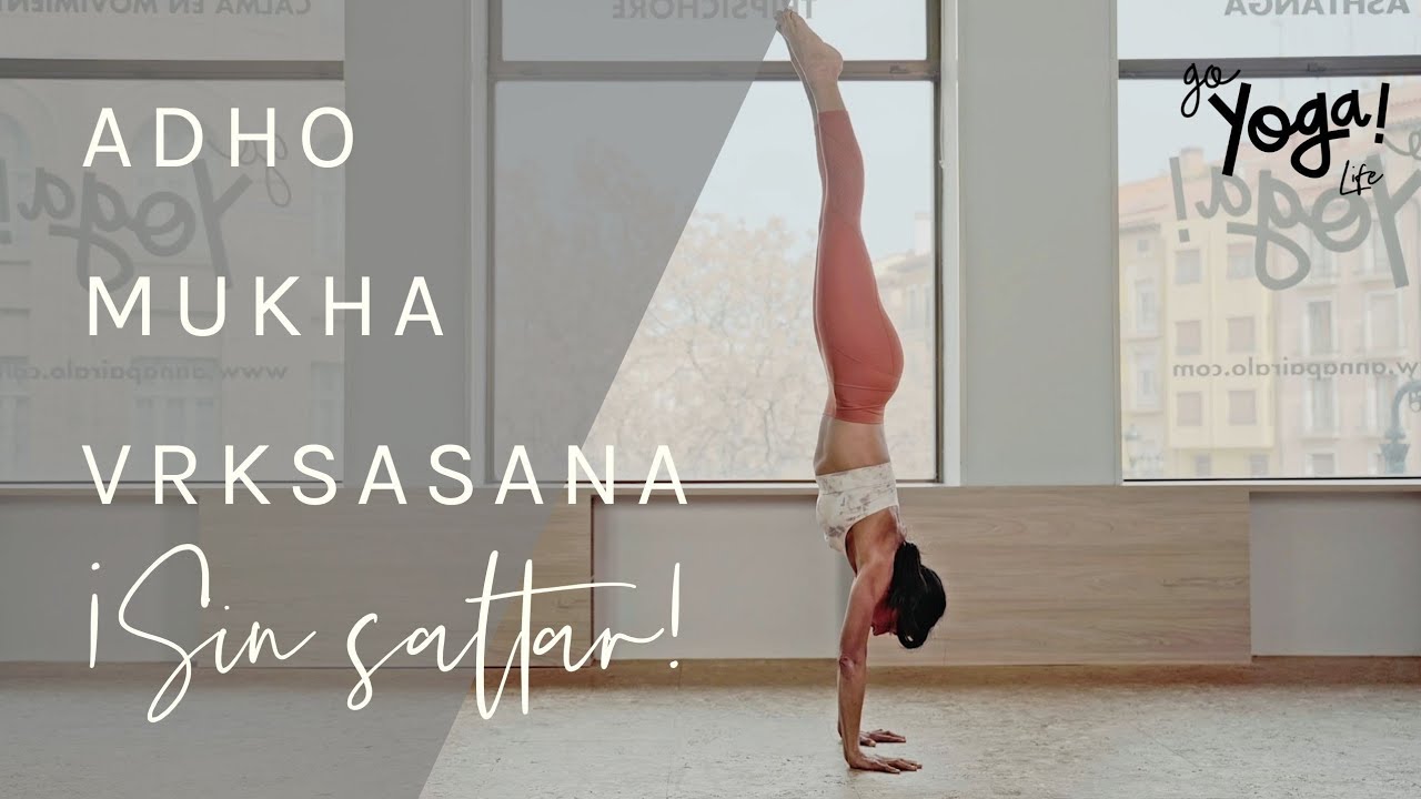 CÓMO FLOTAR A ADHO MUKHA VRKSASANA CON LAS DOS PIERNAS A LA VEZ ¡Y SIN SALTAR!