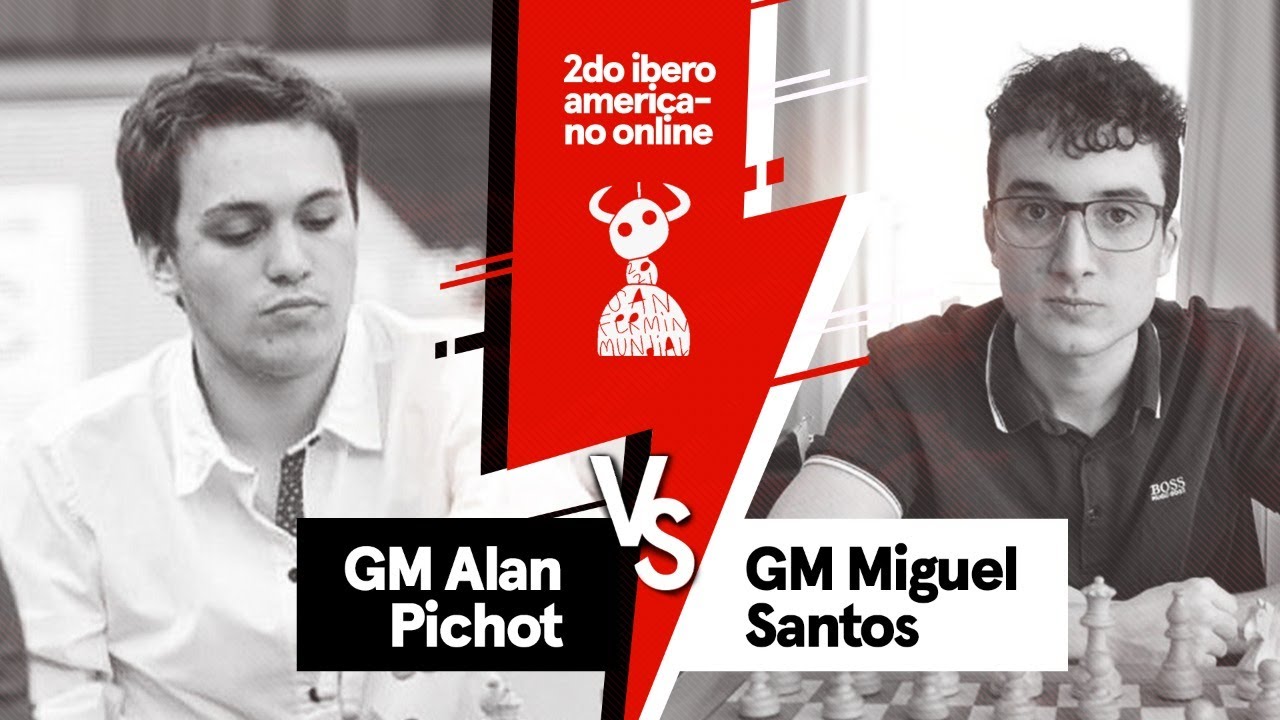 IBEROAMERICANO | OCTAVOS DE FINAL | GM Alan Pichot vs GM Miguel Santos