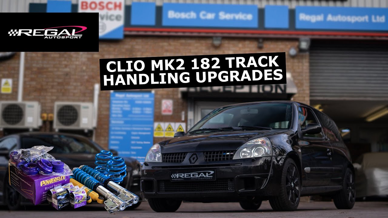 Улучшение управляемости Renault Clio 182 с помощью койловеров BILSTEIN B14, сайлентблоков Powerfl...
