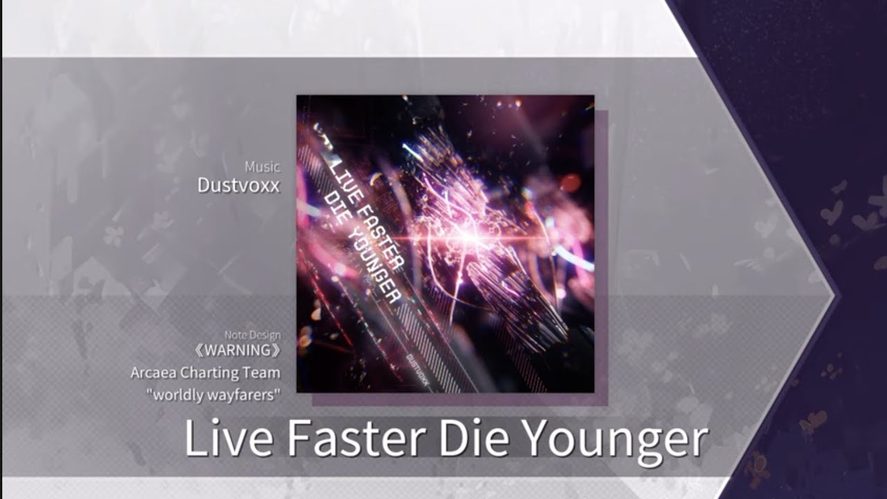【Arcaea April fools day 2025】 Live faster Die Younger