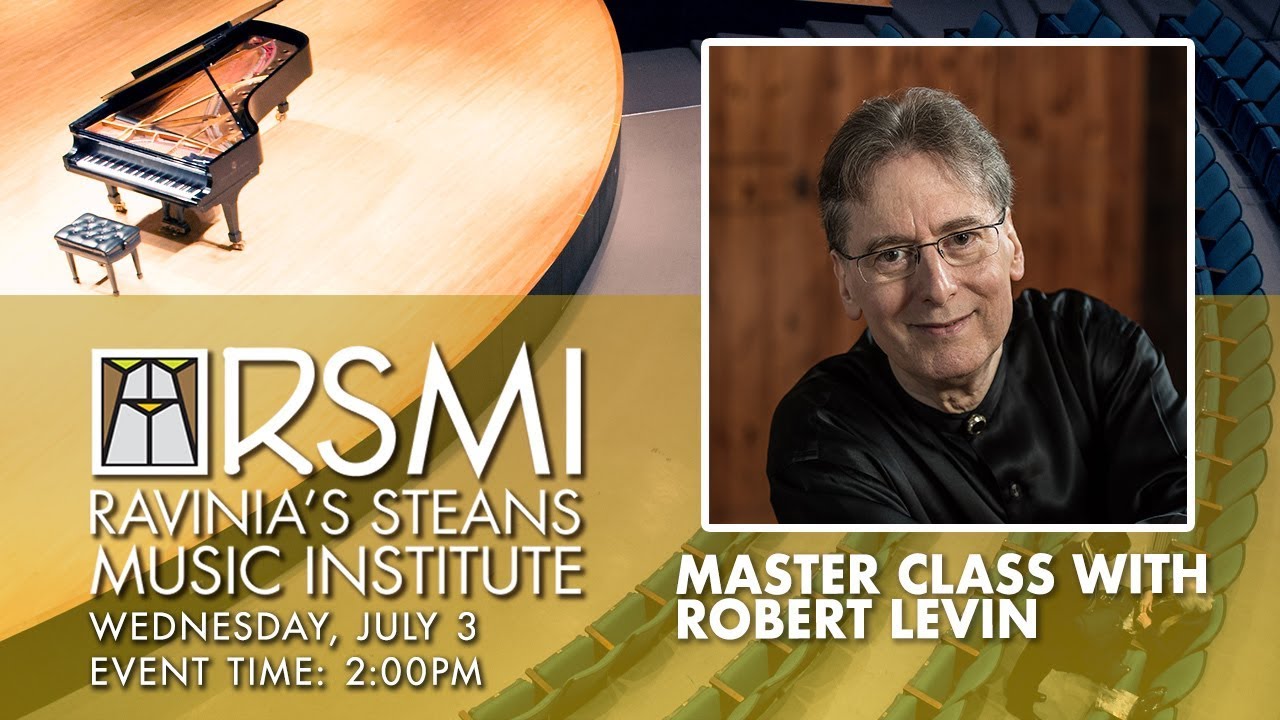 Robert Levin, Master Class: Ravinia's Steans Music Institute, 2019