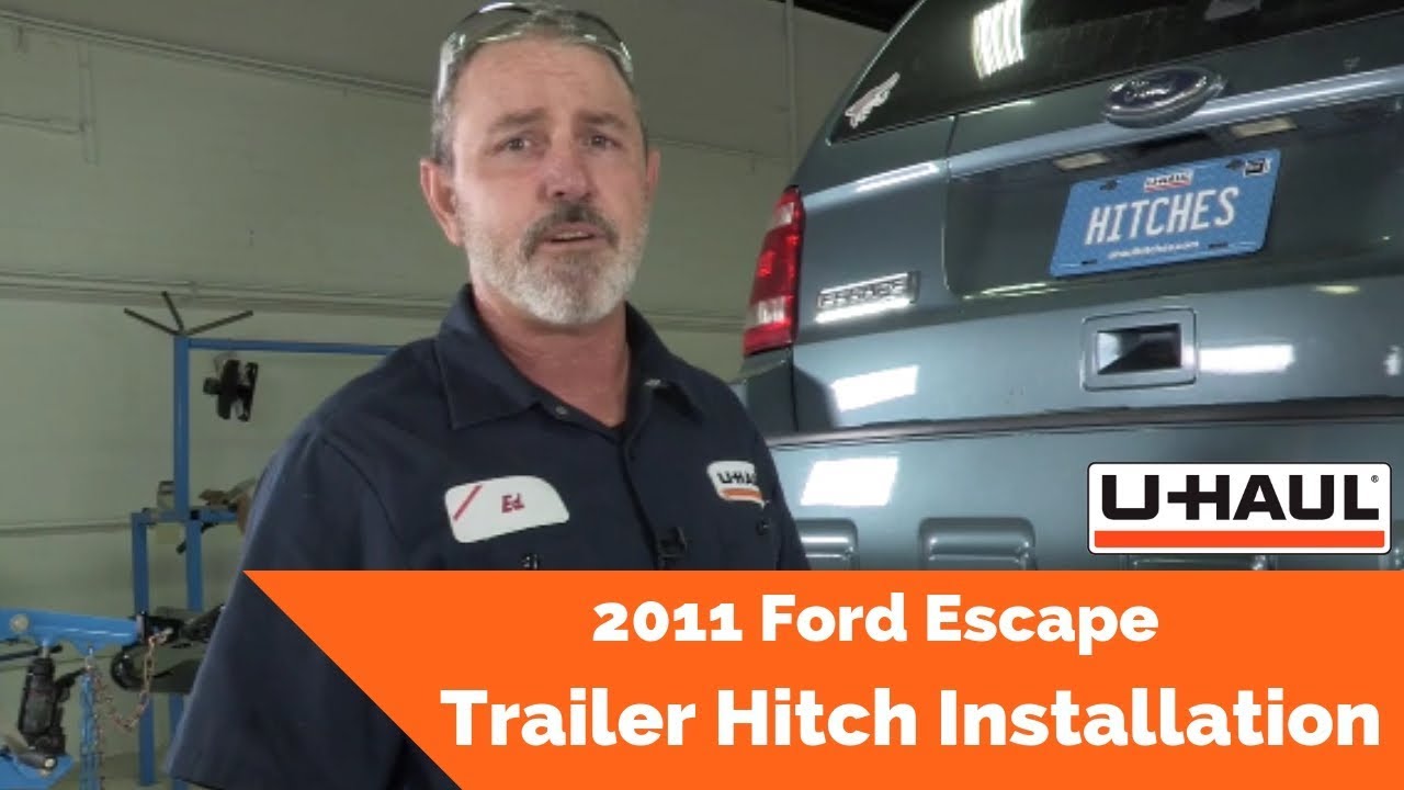 2011 Ford Escape Trailer Hitch Installation