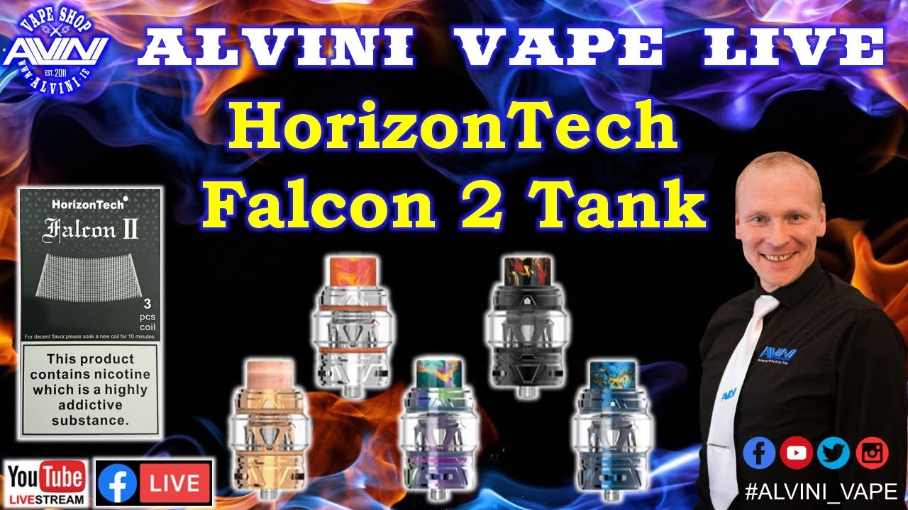 🚭 🔞 💨 HorizonTech Falcon 2 Tank review