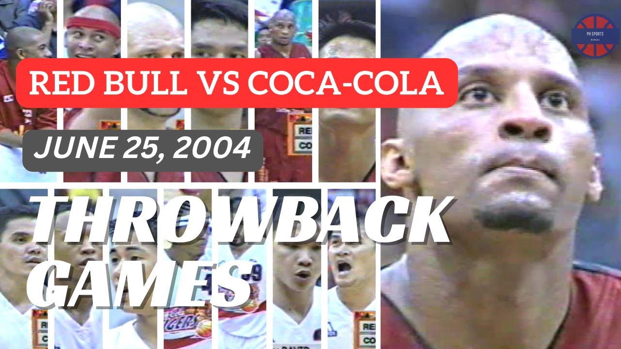 RED BULL VS COCA-COLA | 2004 SEMIFINALS | PBA FIESTA CONFERENCE | THROWBACK GAMES