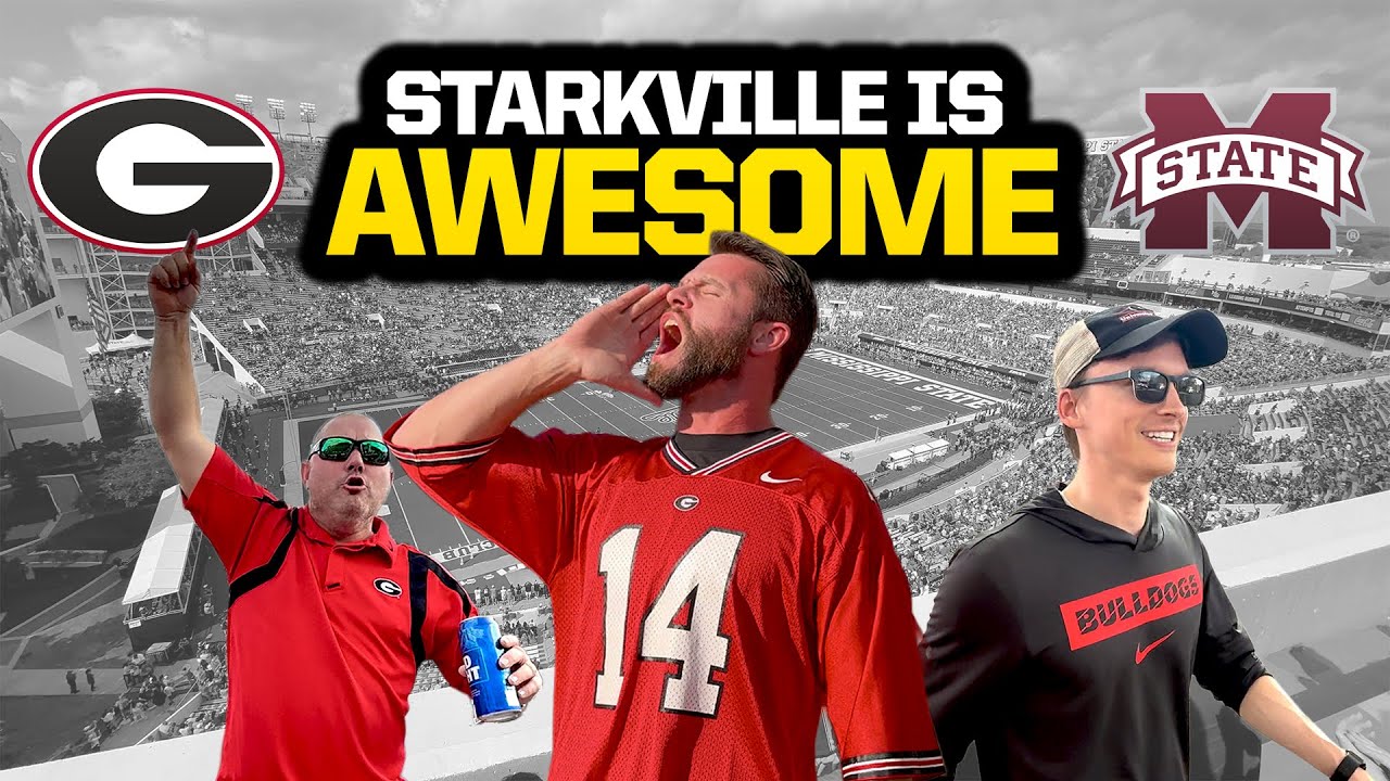 Starkville is the MOST Underrated SEC Town | UGA Gameday Vlog