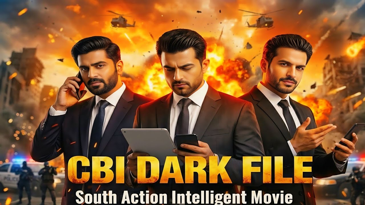 CBI DARK FILE (2026) Full Movie Hindi Dubbed | Crime Thriller | CBI Investigation Action Film