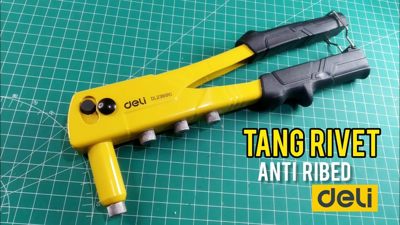 Tang Rivet Murah dan Bagus, Fiturmys ga bikin Ribed / Deli Hand Riveter