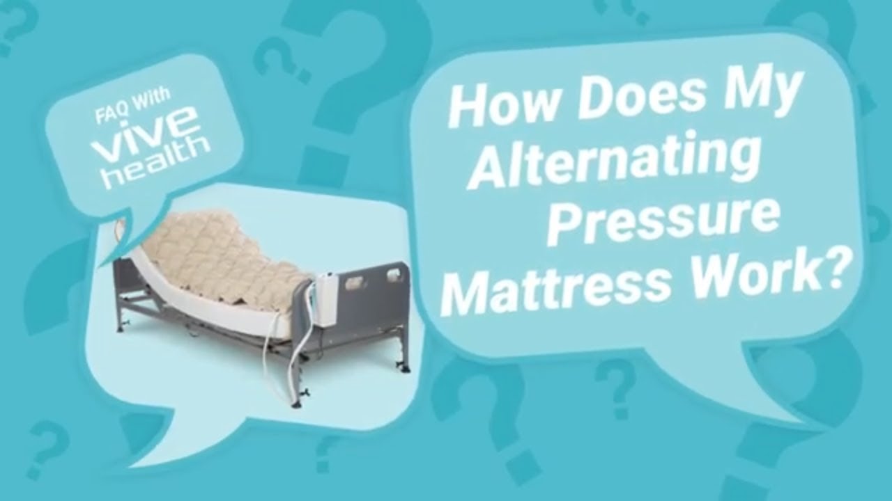 How Does My Vive Alternating Pressure Mattress Pad Work?