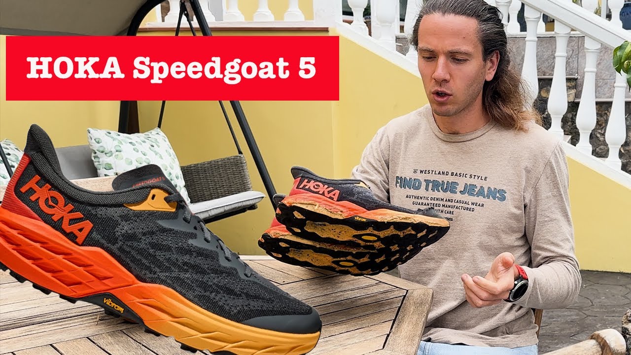 Обзор трейловых кроссовок Hoka speedgoat 5 wide