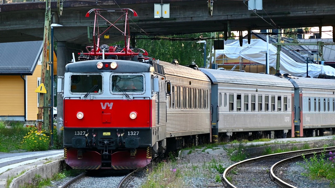 Sommar på Järnvägen del 34 - Tåg i Luleå