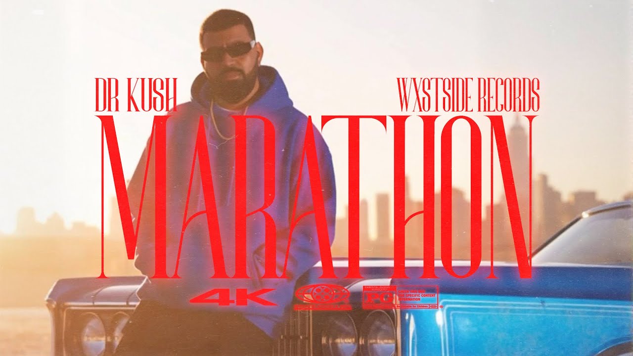 Dr. Kush - Marathon (Official Lyrical Video) | Desi Drill Song |