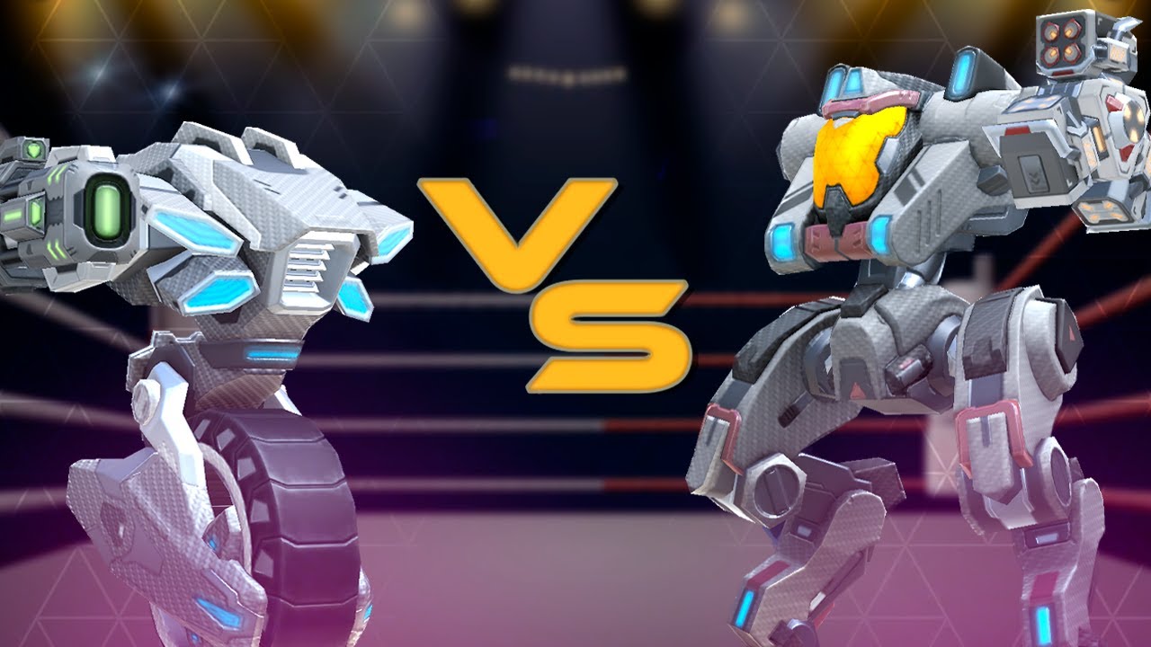 2-Star vs 5-Star Mech Fight: Puma and Slingshot. Early-Game Showdown!