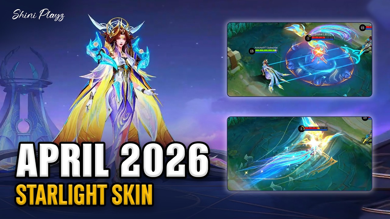APRIL 2026 STARLIGHT SKIN SKILL EFFECTS & GAMEPLAY | March 2026 Starlight Skin