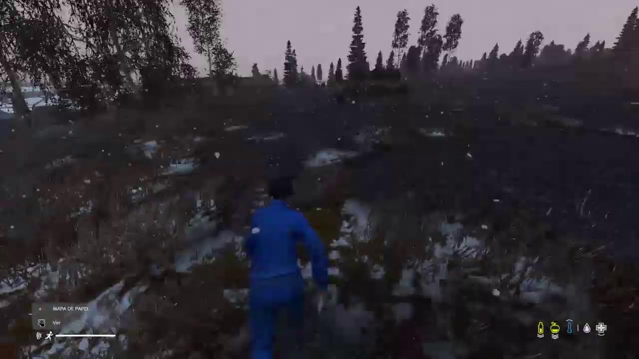 DayZ O mapa de gelo