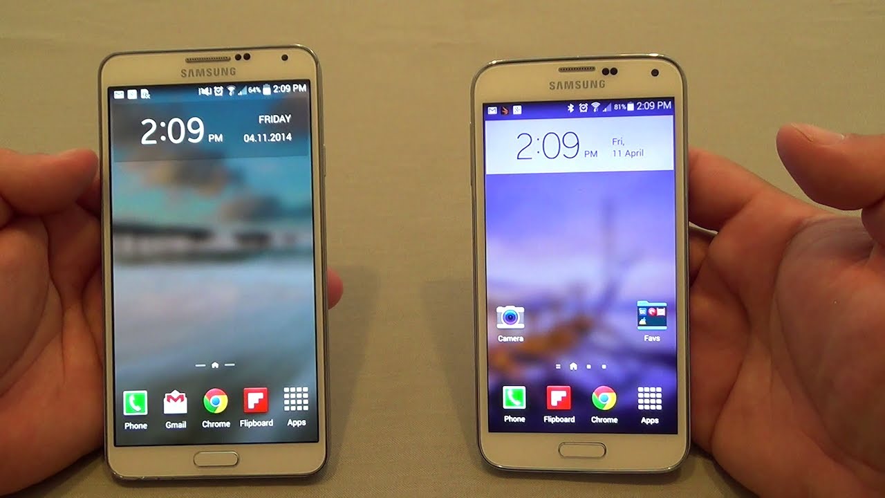 Samsung Galaxy S5 vs Galaxy Note 3: Which One Is Better?