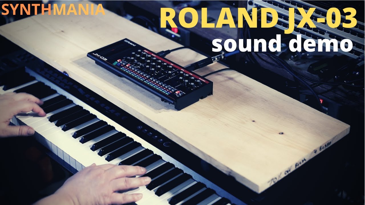 Roland JX-03 sound demo