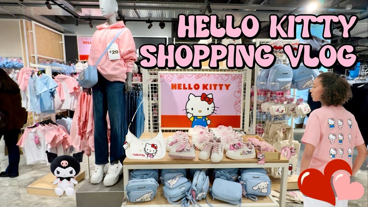 Hello Kitty & Friends Primark Shopping Vlog | Hello Kitty 50th Anniversary Collection Walkthrough