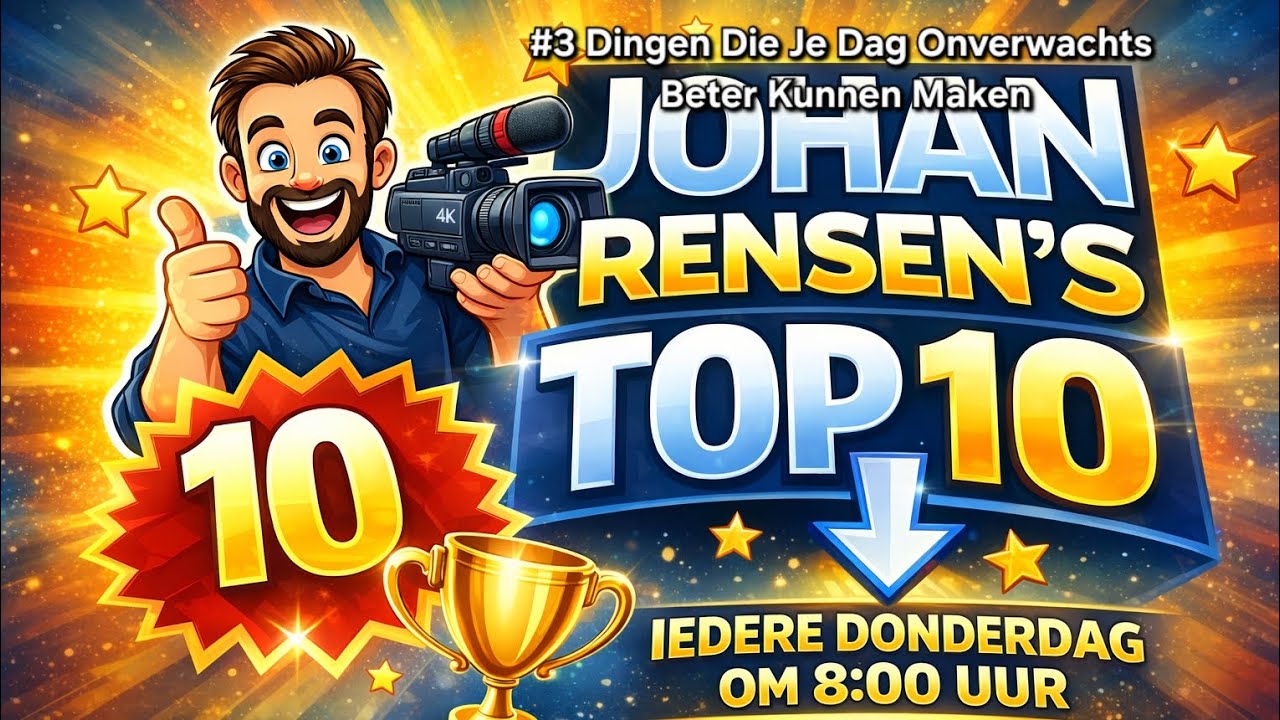 Top10 - Dingen Die Je Dag Onverwachts Beter Kunnen Maken #3