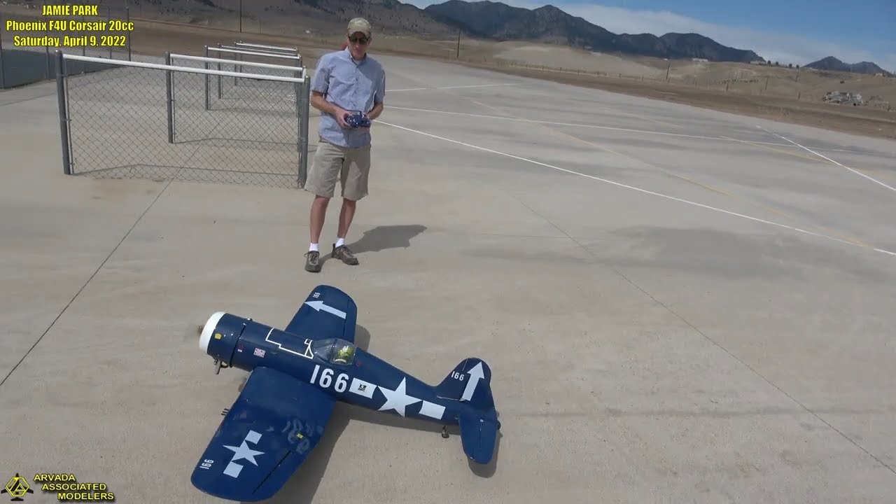 Jamie Park...   Phoenix Model F4U Corsair...   Saturday, April 9, 2022