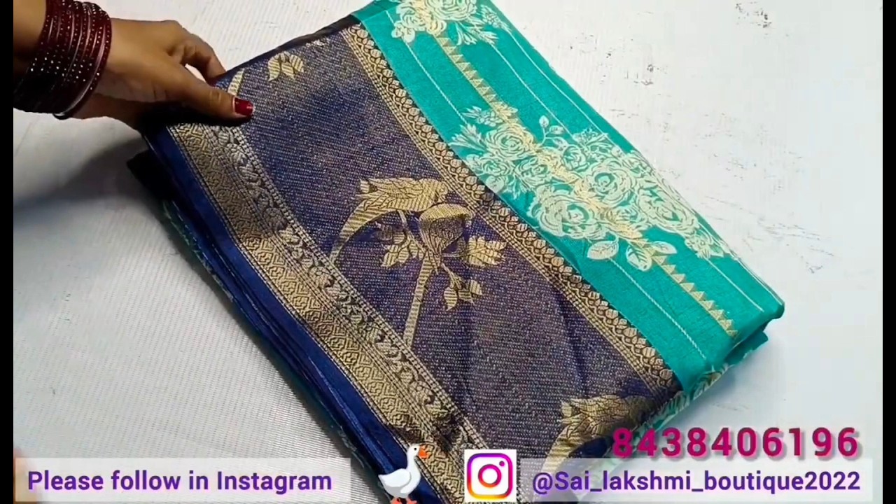 🌹Latest Sarees collection (22/02/2026) for Booking||8438406196|| #sailakshmiboutique