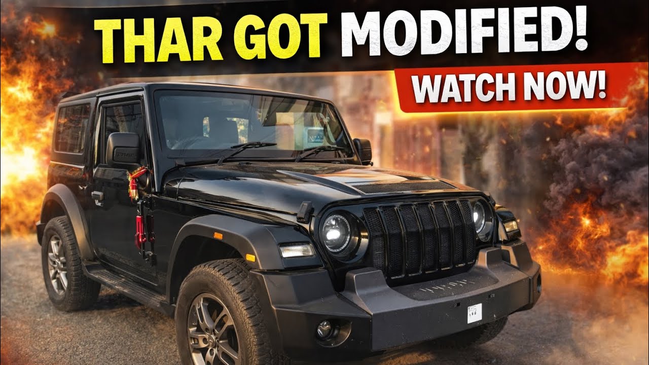 A Complete Transformation for Mahindra Thar 3 Door 2026 ‼️ 