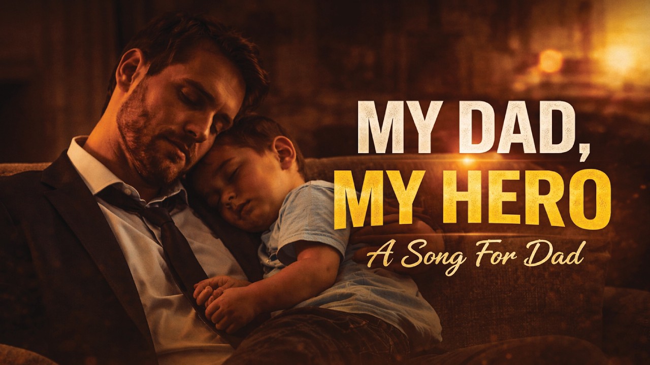 My Hero, My Dad - A Song For Dad (Emotional Lyrics)