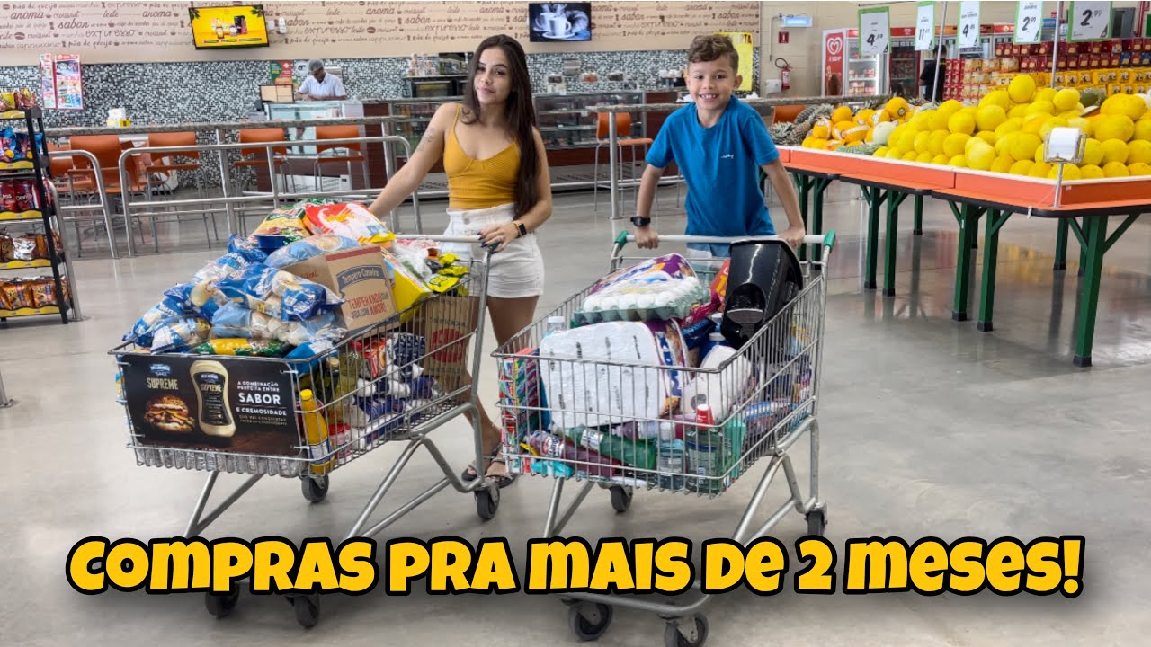 COMPRAS DO MÊS!
