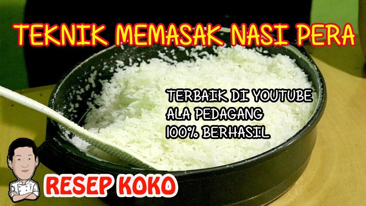 RESEP TIPS & TRICK CARA MEMASAK NASI PERA / PERAK / PERO || TERBAIK DI YOUTUBE GAK PAKE RIBET !
