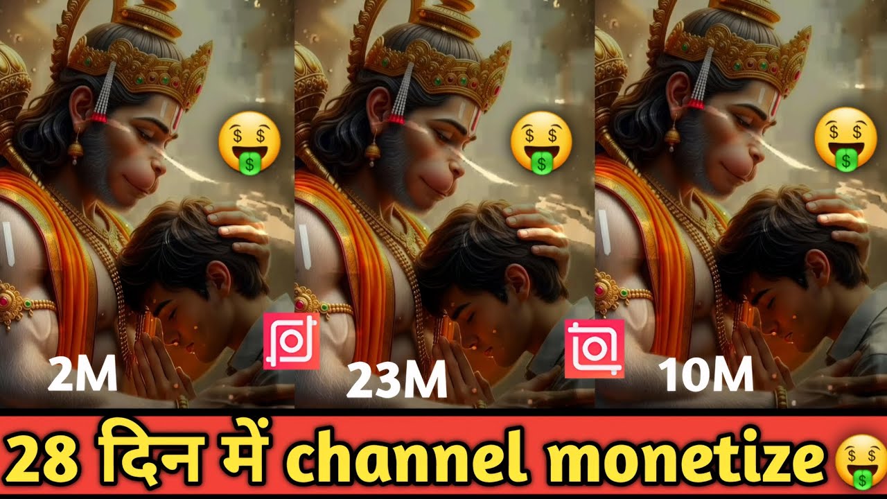 बजरंग बली  की  वीडियो कैसे बनायें  |  Bajrang bali ki Video Kaese banayen |  In inshot App 