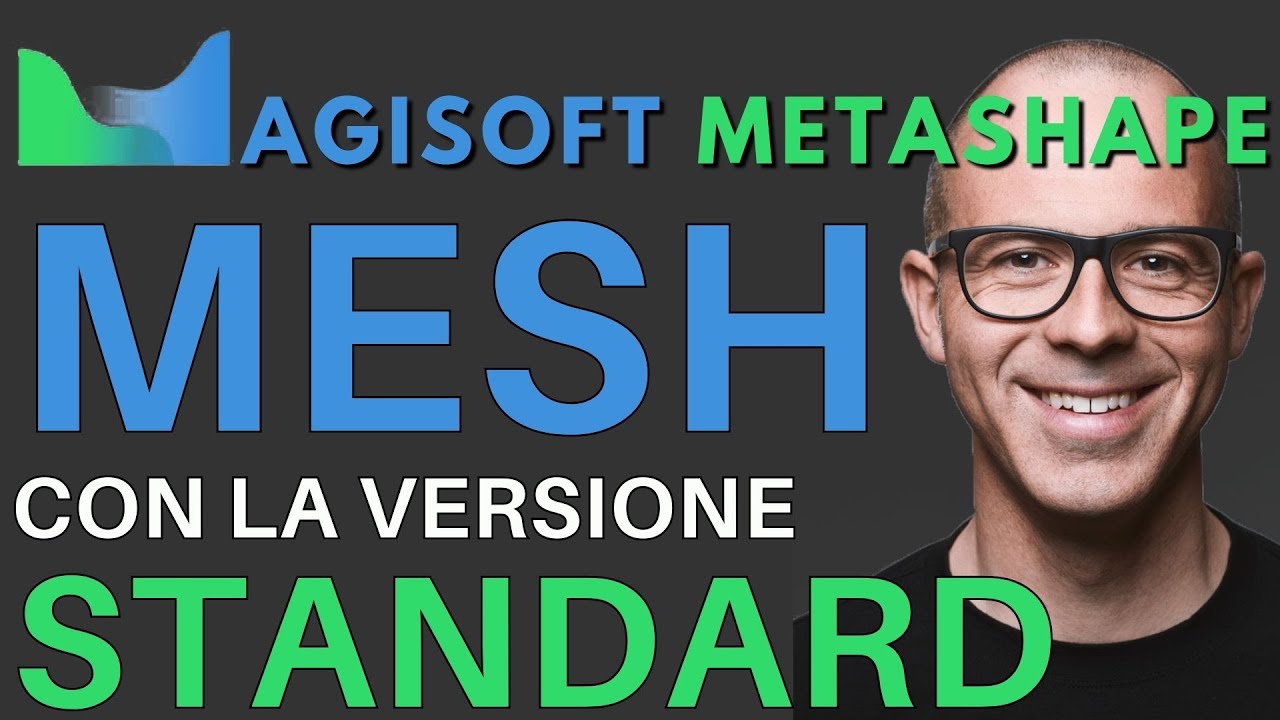 Agisoft METASHAPE Standard - Sistema la MESH (in Cloud Compare)