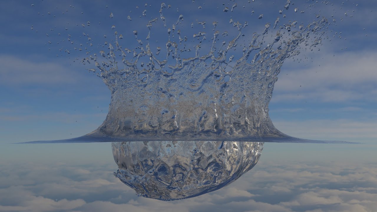 1 Billion Cell Raindrop Impact CFD Simulation, 2 hours on 1 AMD Instinct MI200 64GB GPU