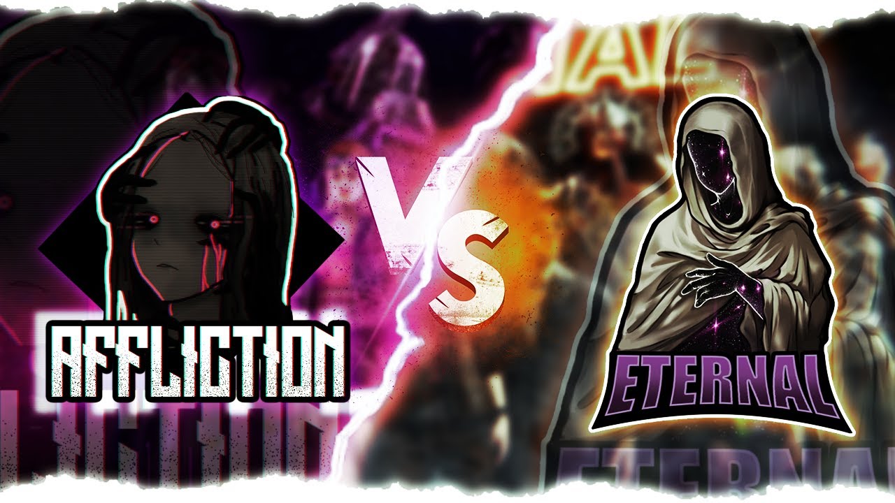 PARTIDA INSANA contra O MELHOR TIME DO MUNDO | AFFLICTION vs ETERNAL | DEAD BY DAYLIGHT