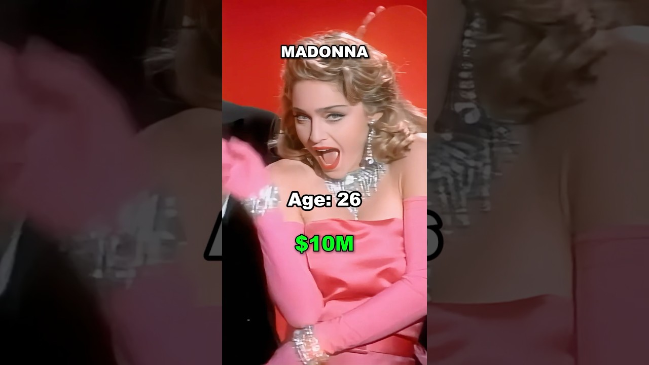 The EVOLUTION Of Madonna ❤️💸 #madonna #evolution