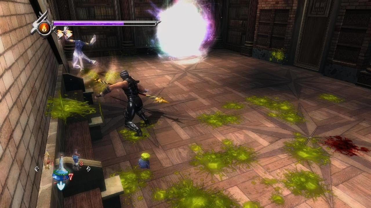 NINJA GAIDEN Σ Black cat and Monk fiends challenge