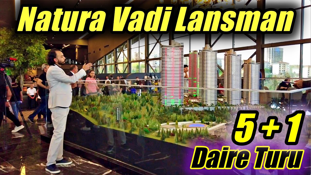 ANKARA'NIN EN İYİ VAADİ / NATURA VADİ PROJESİ / 5+1 ÖRNEK DAİRE TURU / Fırat Life Style - Rast Grup
