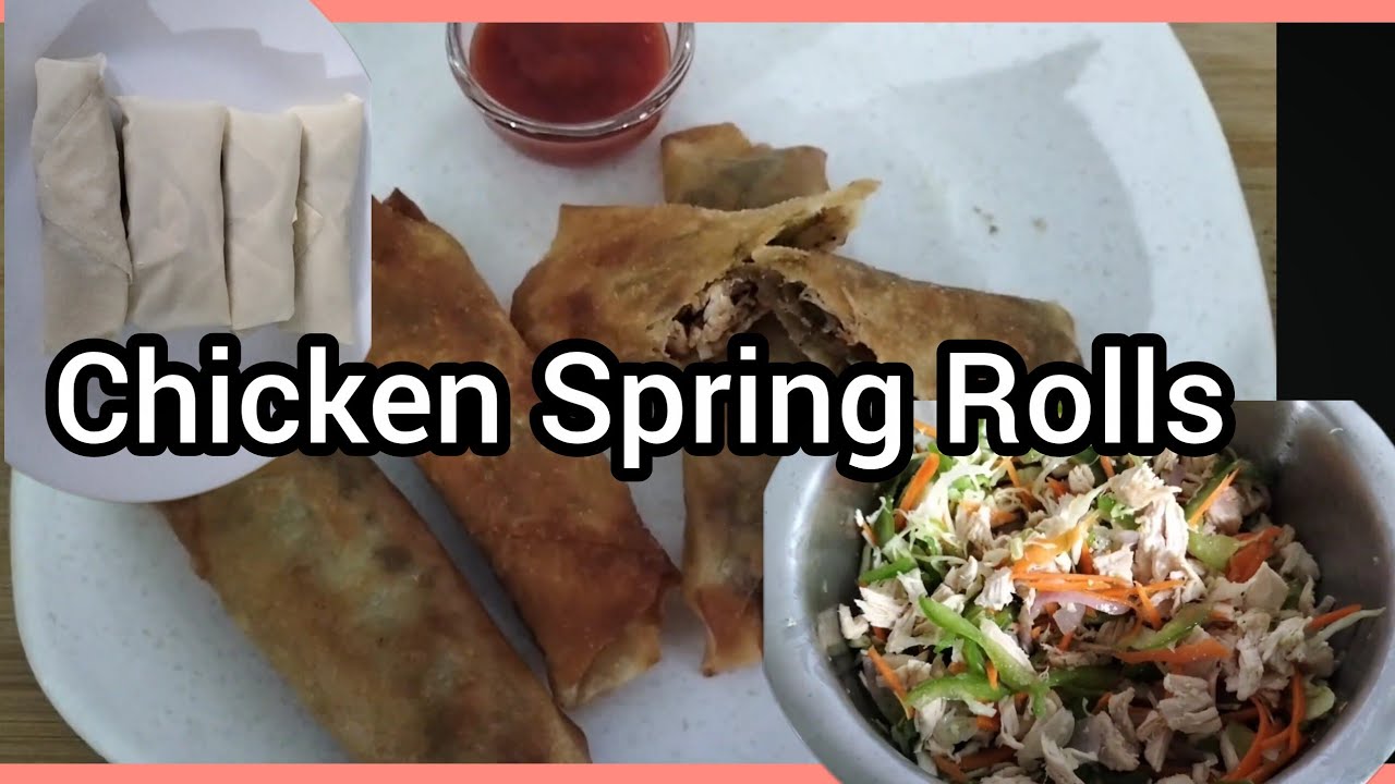 Chicken Spring Rolls 