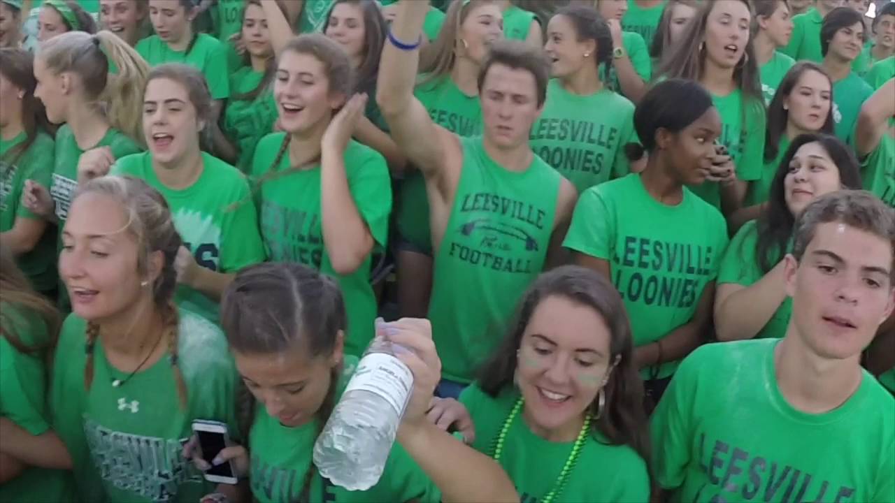 Leesville Road High School Student Section Showdown Video 2016