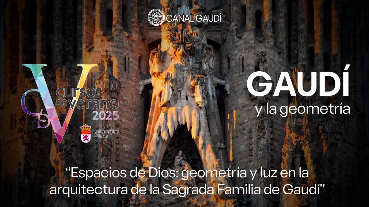 🌟 Espacios de Dios: geometría y luz en arquitectura de la Sagrada Familia | Conferencia Chiara Curti
