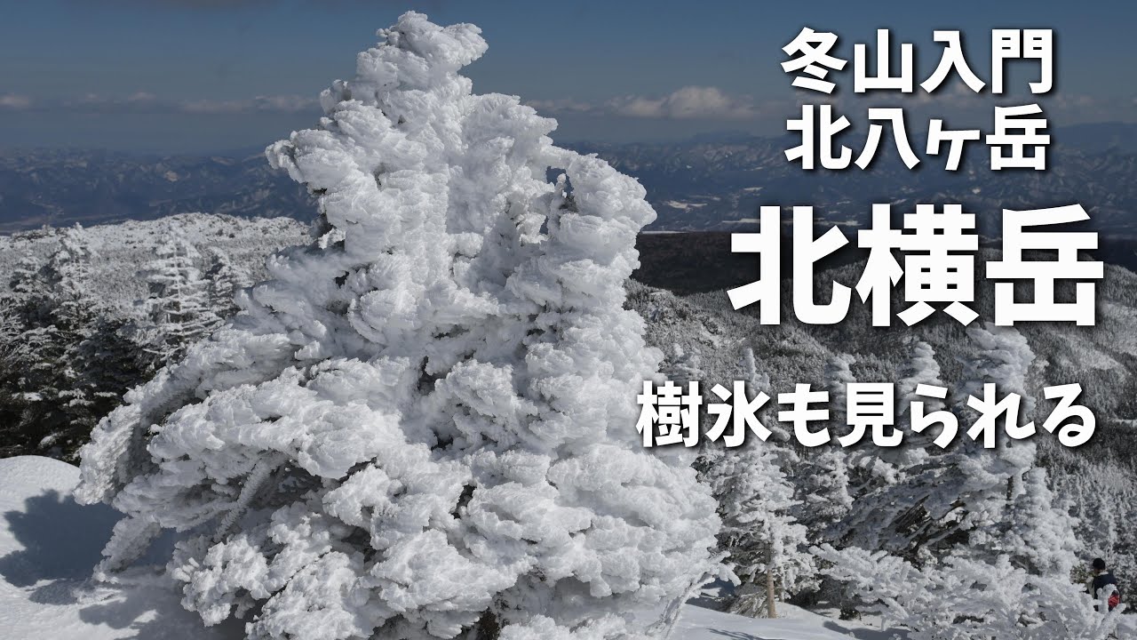 【登山】冬山初心者向け北八ヶ岳の北横岳ハイキング
